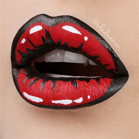 The Impressive Makeup Craft Of Vlada Haggerty Lip Art Pop Art Makeup