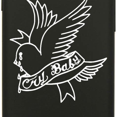 Lil Peep Bird Vinyl Decal Cry Baby Tattoo Sticker Over When Youre