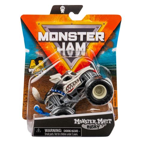 Monster Jam Official Monster Mutt Husky Monster Truck Die Cast