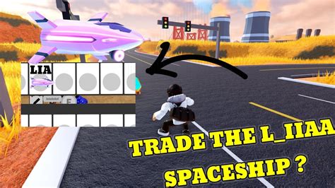 You Can Trade The Liiaa Spaceship In Jailbreakliaasimoroblox