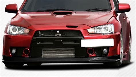 Mitsubishi Lancer Evolution Carbon Fiber Vr S Front Lip