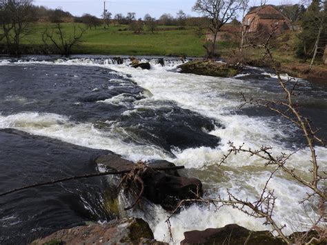 Weir On The River Eden Cumbria By Janice Wilkinson Silversurfers