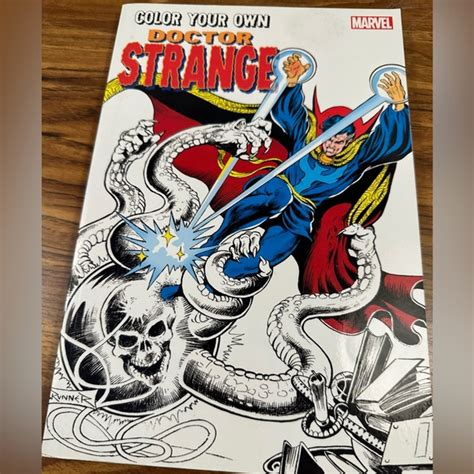 Other Color Your Own Doctor Strange Marvel Adult Coloring Book