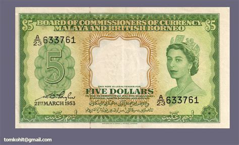 Sign up with your email address to receive news and updates. Malaya 1940 King George VI Banknote