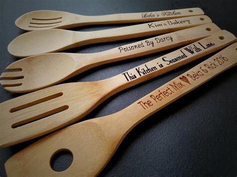 5 Personalized Kitchen Utensils Christmas T T For Mom