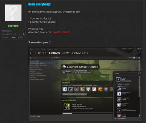 How To Sell Steam Accounts In Modern Conditions