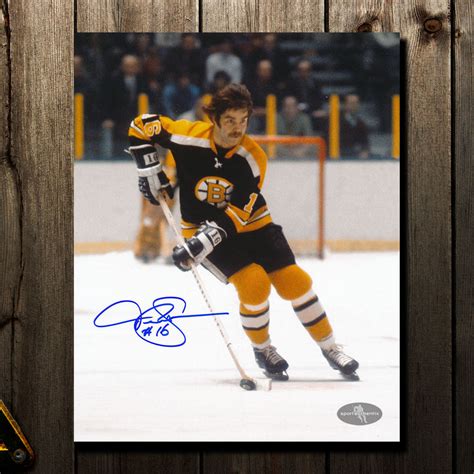 Derek Sanderson Boston Bruins Rush Autographed 8x10 Sport Authentix Inc