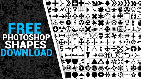 How To Download And Load Custom Shapes In Photoshop Cs6cc 2020