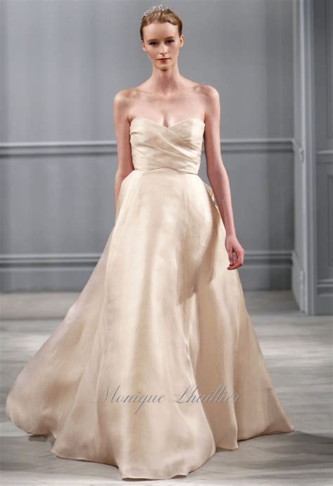 Spring 2014 Monique Lhuillier Pink Wedding Dresses Wedding Dresses