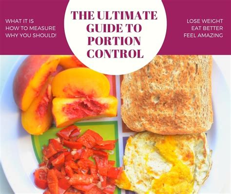 Ultimate Guide To Portion Control Health Beet
