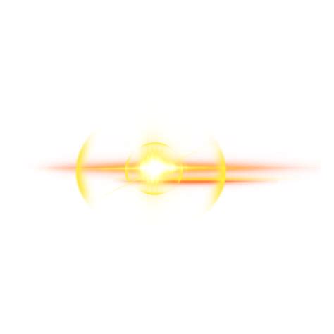 Yellow Halo Hd Transparent Yellow Cross Burst Flash Halo Special