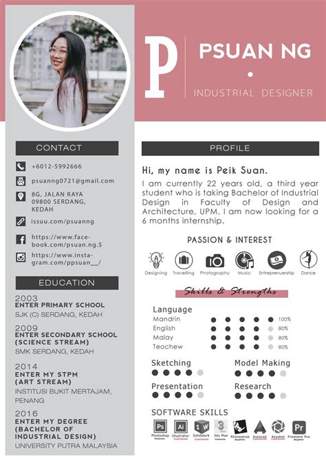 Résumés can be used for a variety of reasons. Resume by Psuan Ng - Issuu