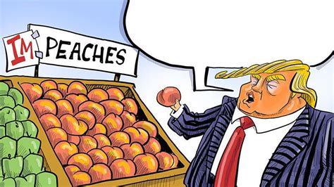 Trump Ponders Peaches In This Weeks Contest Opinion Cartoon