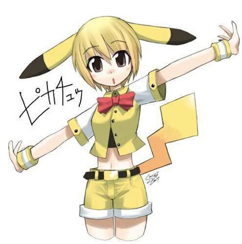 Pikachu Human Form As A Girl Wiki Pokemon Mystery Dungeon Amino