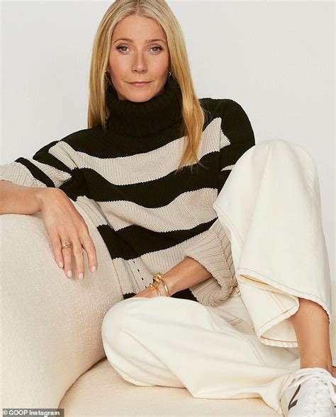 gwyneth paltrow 49 flashes her taut tummy as she shares the first 2022