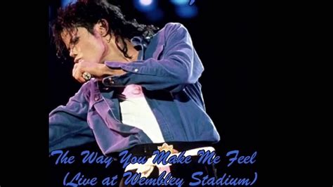 Michael Jackson The Way You Make Me Feel Live At Wembley Stadium