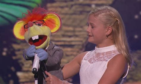 12 Year Old Ventriloquist Darci Lynne Farmer Debuts New Puppet Sings