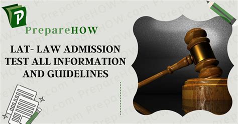 Lat Law Admission Test All Information And Guidelines Important Lat
