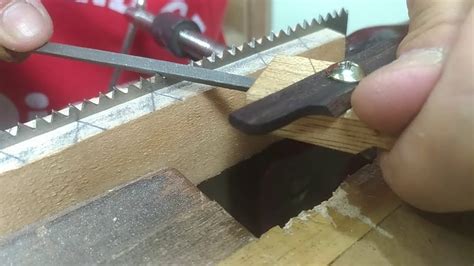Cara Saya Mengasah Gergaji Manual Handsaw Youtube