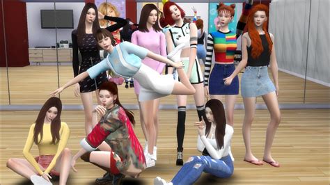 🌻the Sims 4 Twice Mv Outfits Lookbook L Full Cc List 🌻 Youtube
