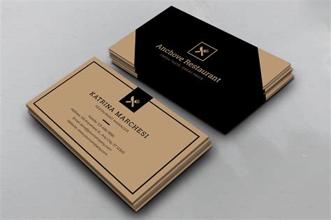 Restaurant Business Card By Thestyle Thehungryjpeg