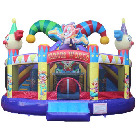 Comprar El Castillo Hinchable Multiplay Circo Con Tobogán