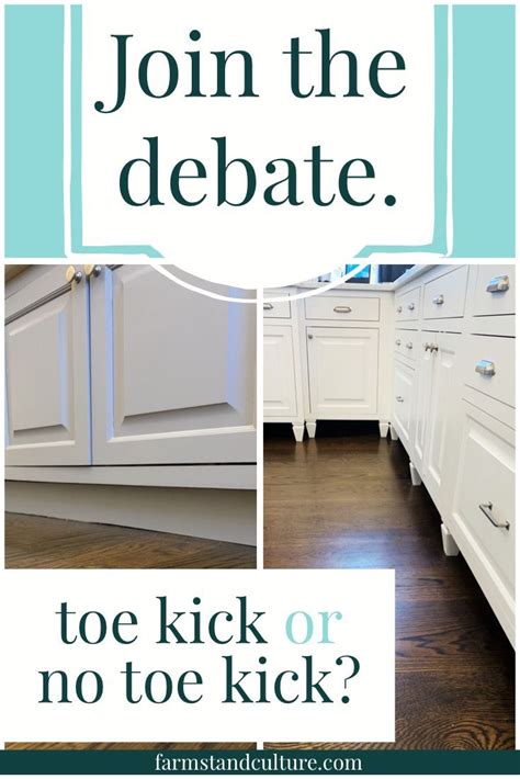 Kitchen cabinet toe kick cover. How (and why) there are no toekicks under my kitchen ...