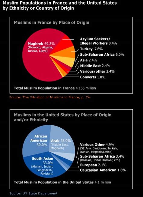 Info Graphic Muslim Populations By Place Of Origin Wide Angle Pbs
