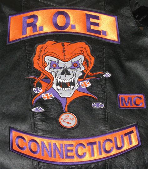 ROECONN Biker Clubs, Motorcycle Clubs, Biker Gangs, Biker Vest, Biker