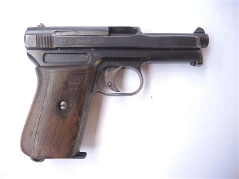 Pistolet Mauser 765 Aiolfi Gbr