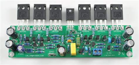 Assembled L Mosfet Amplifier Board Channel Irfp Irfp Yd