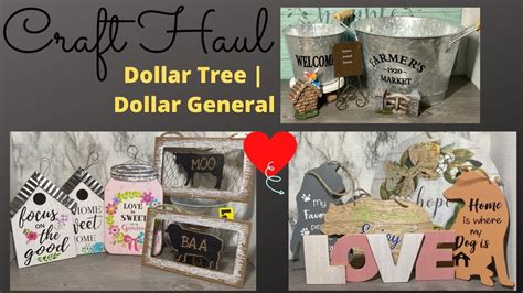 Dollar General Dollar Tree Craft Haul Upscales In The Making Lots