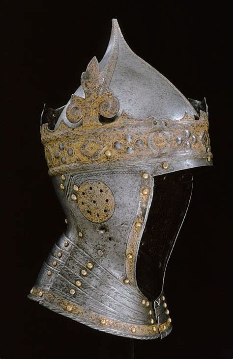 Crowned Helmet Probably Made By Kunz Lochner In Nuremberg Circa 1540
