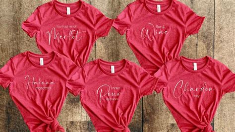 Wine Themed Bachelorette Tees Bridal Party Group Shirts Etsy