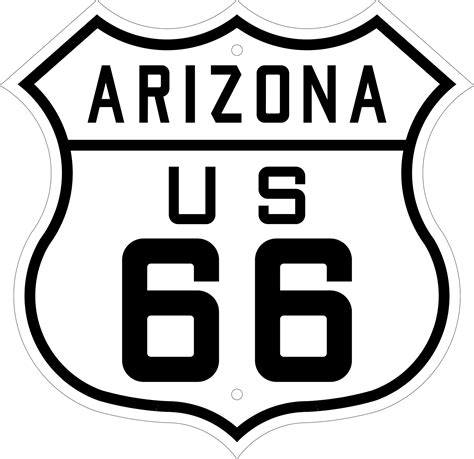 Route 66 Sign Stock Illustration Download Image Now Route 66 Clip