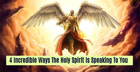 Watch Motivation 4 Incredible Ways The Holy Spirit Is Speaking To You