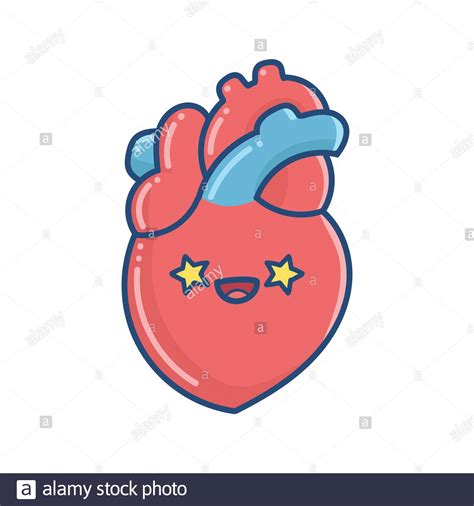 Cartoon Character Heart Heart Anatomy High Resolution Stock Photography