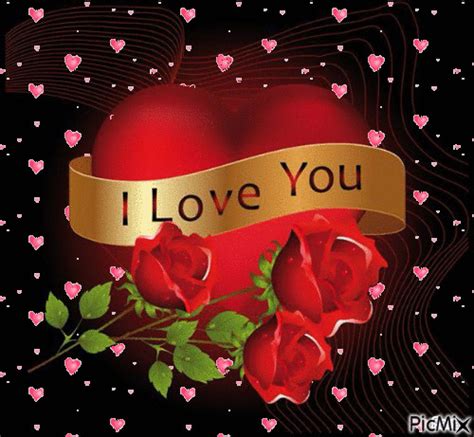 I Love You Floating Heart Animation Love Love Quotes Hearts Love 
