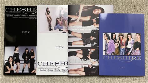 Unboxing ITZY 있지 th Mini Album Cheshire 체셔 A B C Limited Ver
