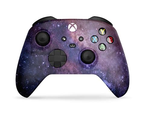 Purple Galaxy Xbox Series X Controller And Console Skin Etsy