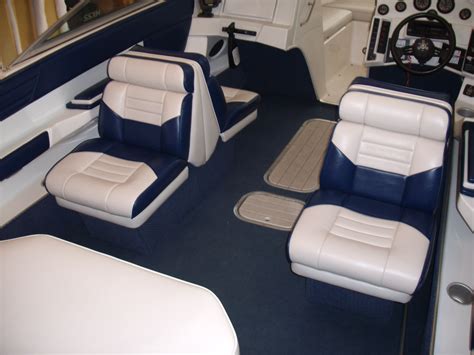 Boat Interiors Sun Decks Boat Seats Covers Canopy