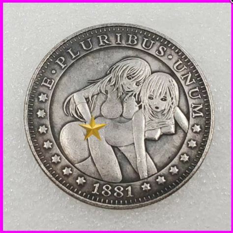 sexy girl hobo nickel coin 1881 commemorative free shipping 2 etsy