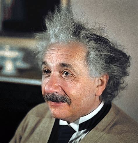Colorized By Jecinci Einstein Was A German Born Theoretical