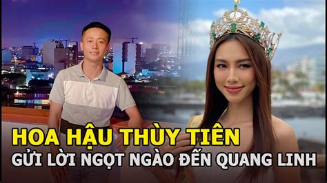 Thùy Tiên bất ngờ gửi lời cảm ơn ngọt ngào đến Quang Linh Vlogs sau khi dân tình đẩy thuyền