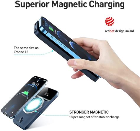 Baseus 20w Magnetic Wireless Charger Power Bank 10000mah For Iphone