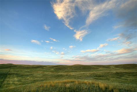 Sky At Sunset Grasslands National Photograph By Robert Postma