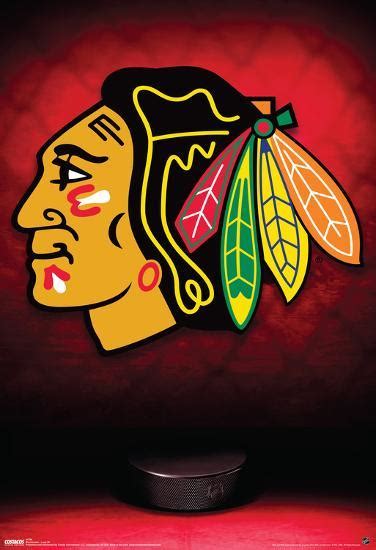 All the best chicago bulls gear and collectibles are at the lids bulls store. Chicago Blackhawks Logo Sports Poster Posters at ...