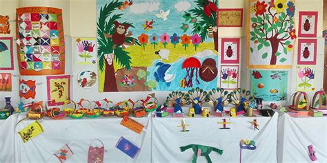 Our Art Exhibition At The Hfs Kindergarten Hira Foundation School