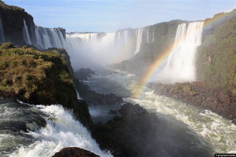 Aerial View Of Iguazu Falls Geographic Media