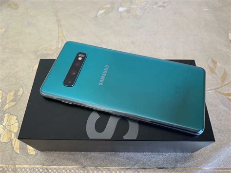Samsung Galaxy S10 Plus 128gb Prisim Green Unlocked In Luton